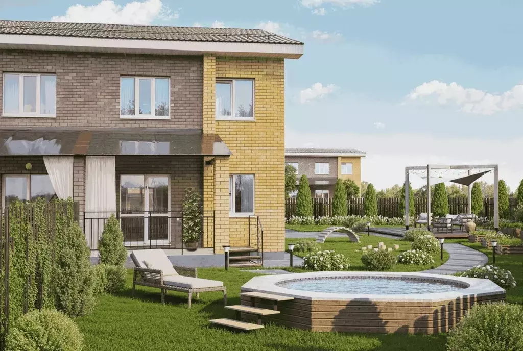 Таунхаус в Нижегородская область, Кстовский муниципальный округ, с. ... - Фото 1