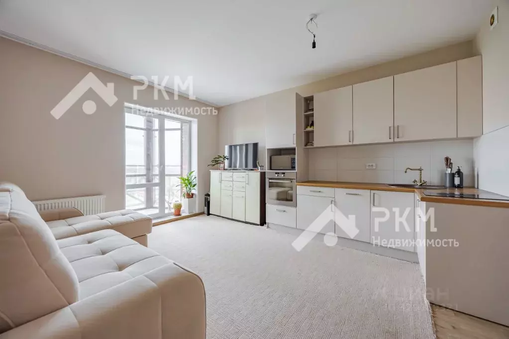 Студия Санкт-Петербург ул. Плесецкая, 2 (28.0 м) - Фото 1