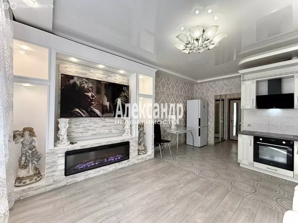 Квартира-студия: Санкт-Петербург, Русановская улица, 19к2 (32 м) - Фото 1