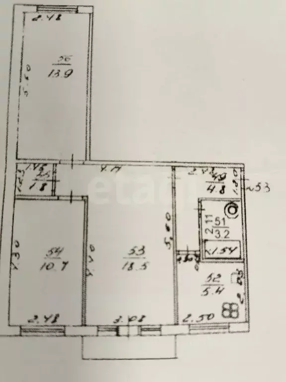 3-к кв. Кировская область, Киров ул. Левитана, 5 (58.3 м) - Фото 1