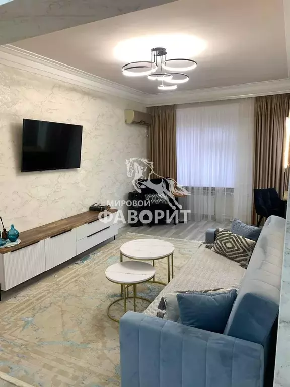 Квартира, 2 комнаты, 54.6 м - Фото 1