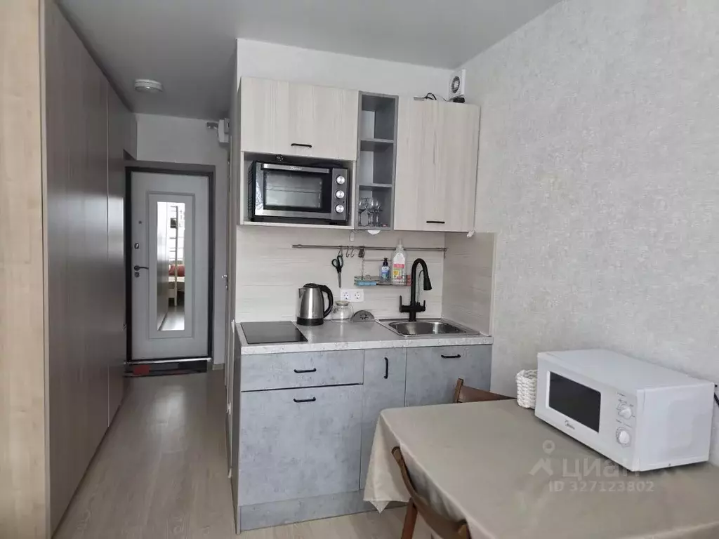 Студия Москва 2-я Фрезерная ул., 6к2 (17.0 м) - Фото 2