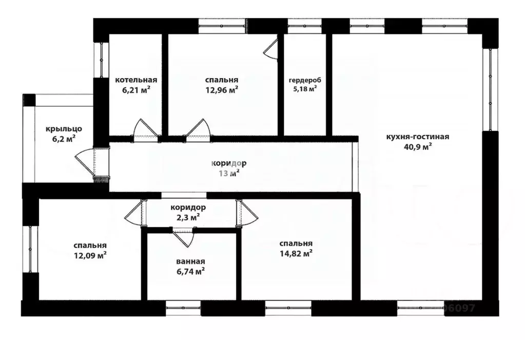 Дом в Челябинская область, Сосновский муниципальный округ, с. Большие ... - Фото 2
