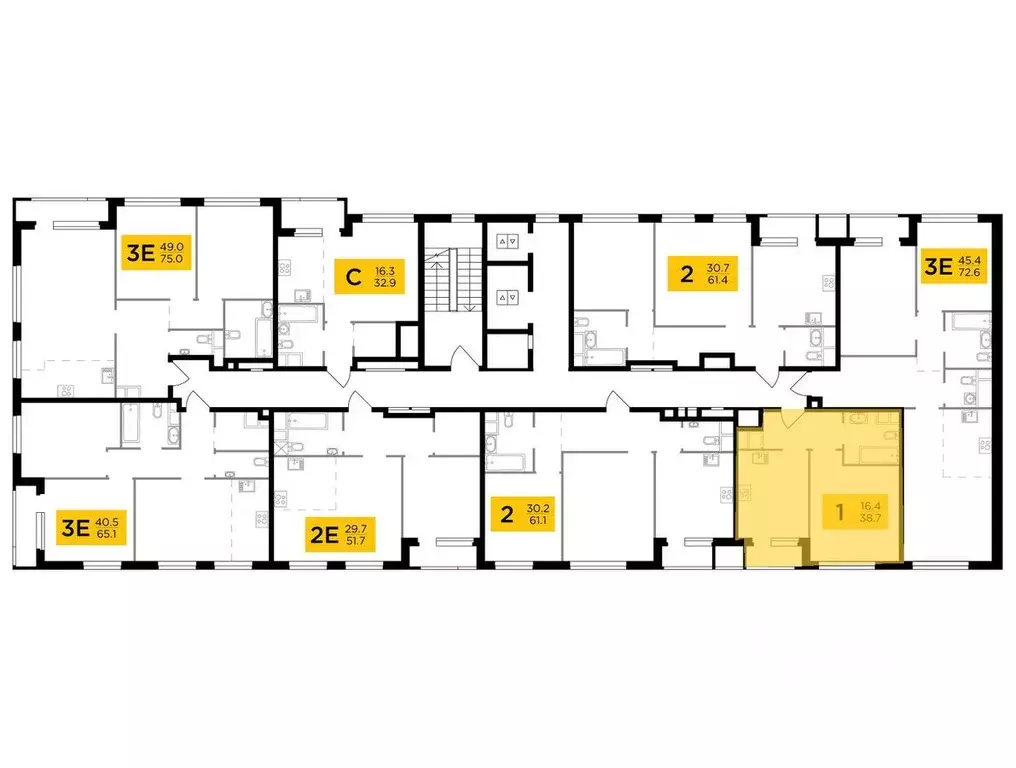 1-к кв. Москва Филатов Луг жилой комплекс, к5 (38.6 м) - Фото 0