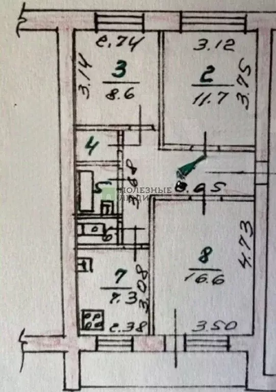 3-к кв. Орловская область, Орловский район, пос. Стрелецкий Парковая ... - Фото 2