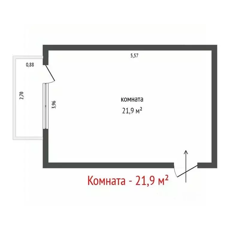 Комната Свердловская область, Екатеринбург ул. Серафимы Дерябиной, 47 ... - Фото 2