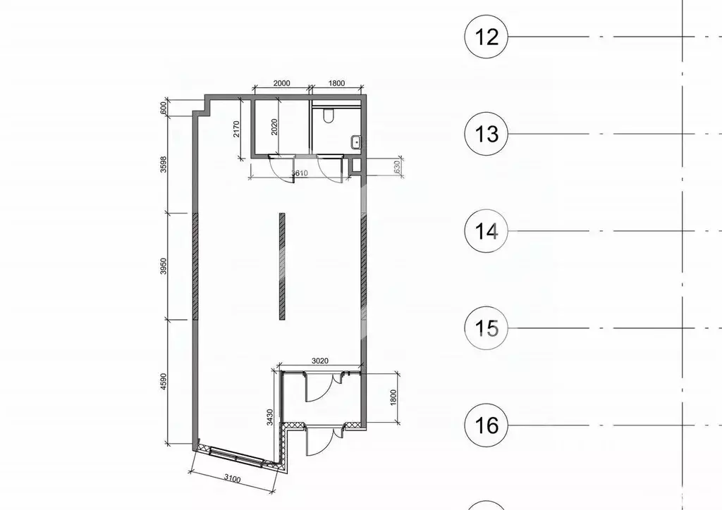Помещение свободного назначения в Москва 6-я Радиальная ул., 7/1к1 (70 ... - Фото 2