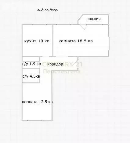 2-комнатная квартира: Лыткарино, улица Ленина, 12 (56.5 м) - Фото 2