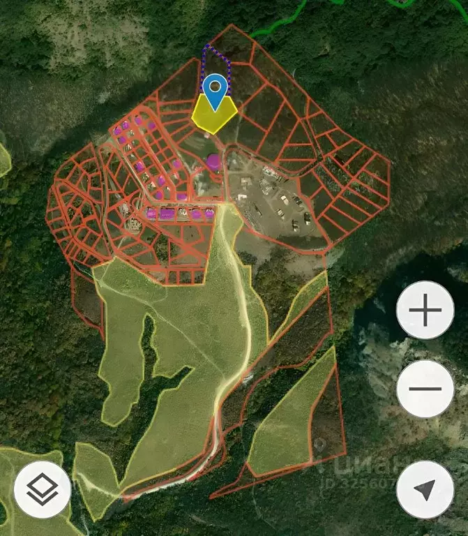 Участок в Крым, Алушта муниципальный округ, с. Лучистое, Лесная сказка ... - Фото 1