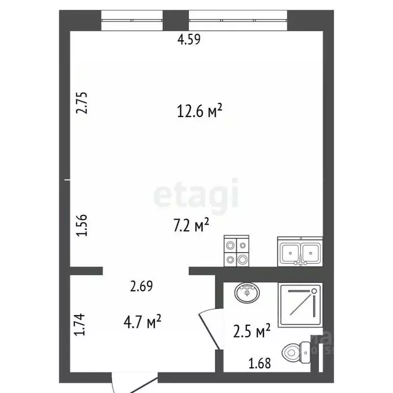 Студия Ярославская область, Ярославль ул. Академика Колмогорова, 26 ... - Фото 2