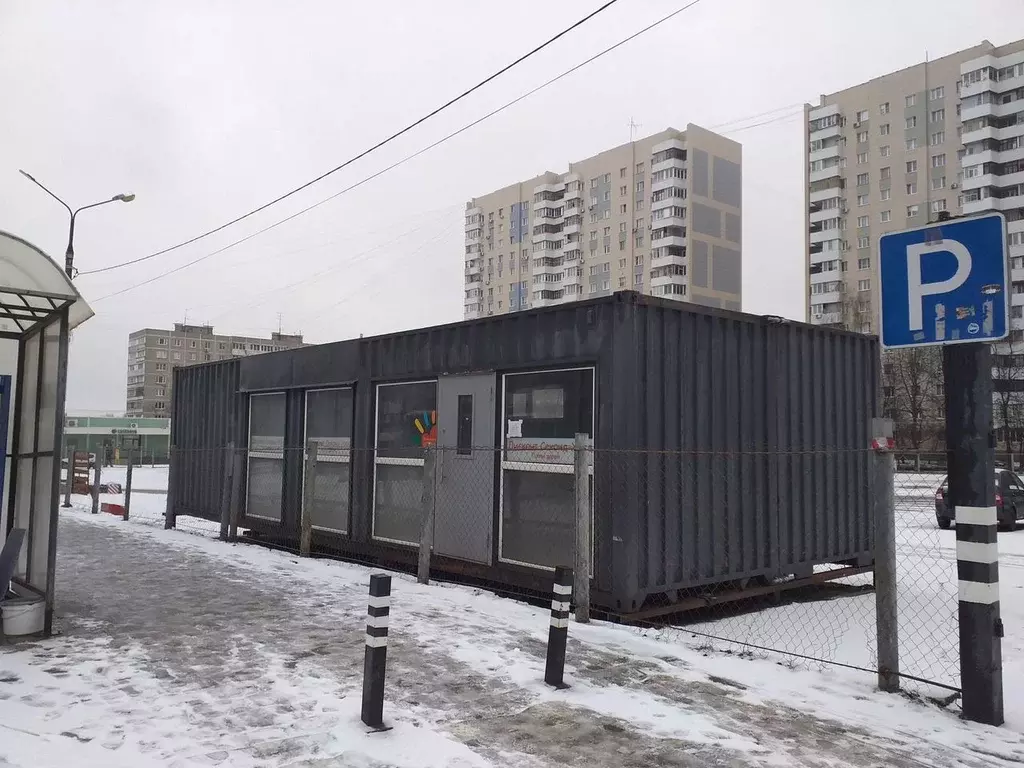 Торговая площадь в Московская область, Домодедово Авиационный мкр, ... - Фото 1
