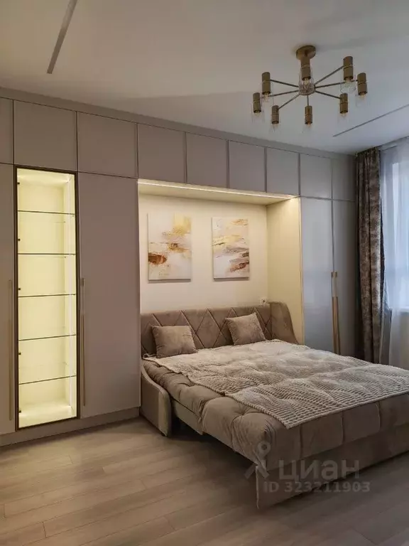 1-к кв. Татарстан, Казань ул. Назиба Жиганова, 2А (33.9 м) - Фото 1