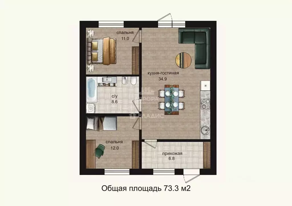 Дом в Челябинская область, Магнитогорск ул. Книжная (70 м) - Фото 1