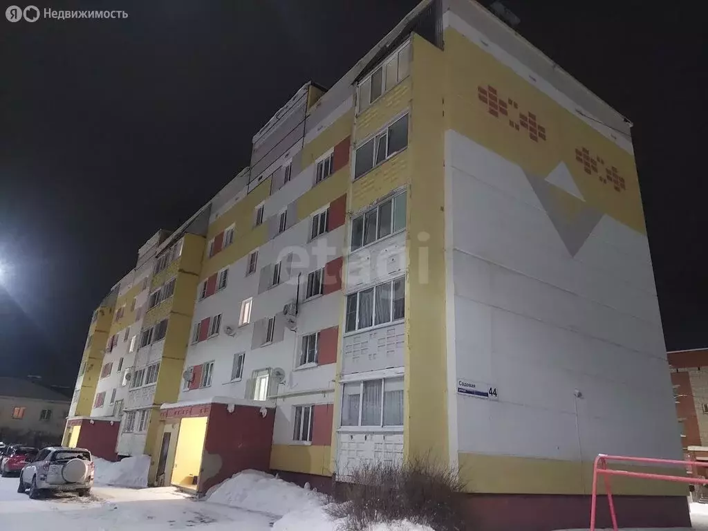 1-комнатная квартира: село Завьялово, Садовая улица, 44 (34.6 м) - Фото 2