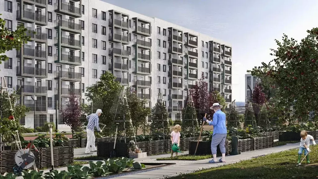 2-к. квартира, 71,4 м, 2/9 эт. - Фото 1