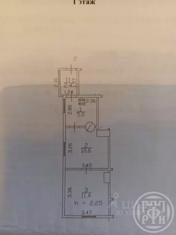 Квартира, 2 комнаты, 32 м - Фото 2