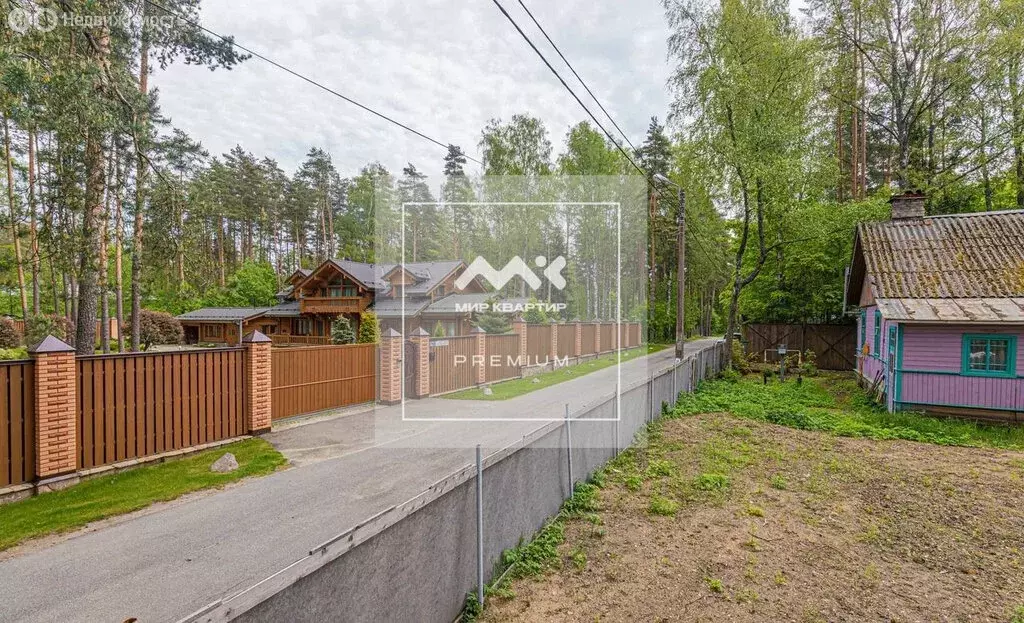 Участок в посёлок Комарово, Ленинградская улица, 11 (12.45 м) - Фото 0