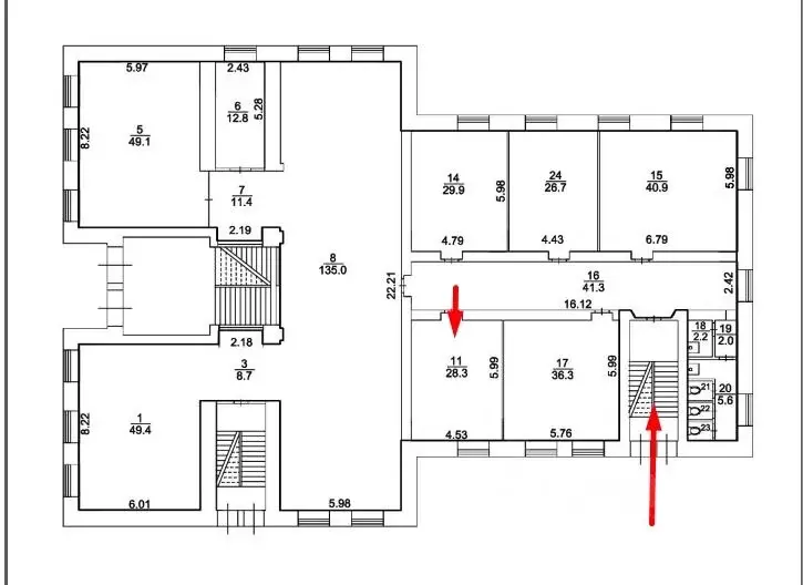 Офис в Томская область, Томск просп. Фрунзе, 11Б (28 м) - Фото 1