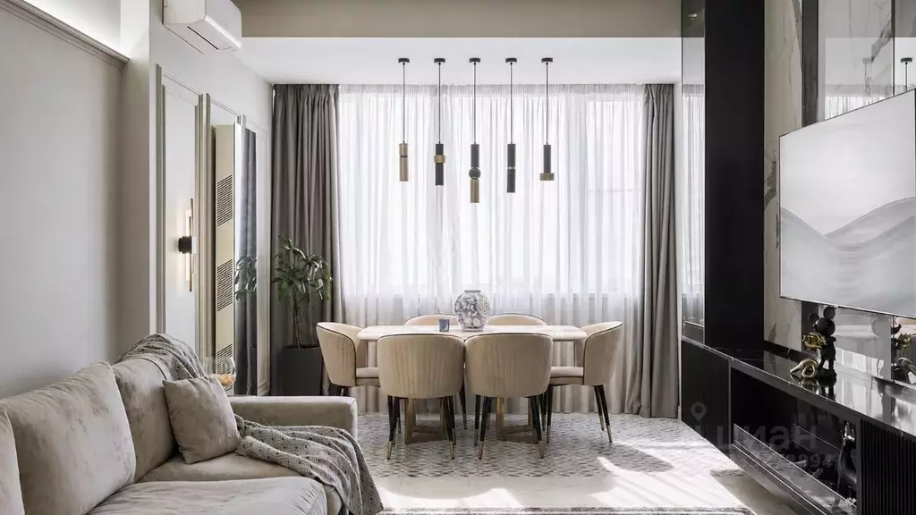 3-к кв. Москва Авиационная ул., 77к2 (87.0 м) - Фото 2