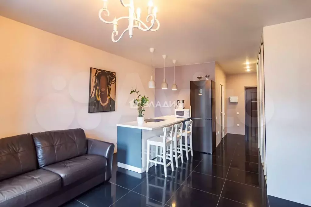 Квартира-студия, 32,1 м, 6/16 эт. - Фото 1