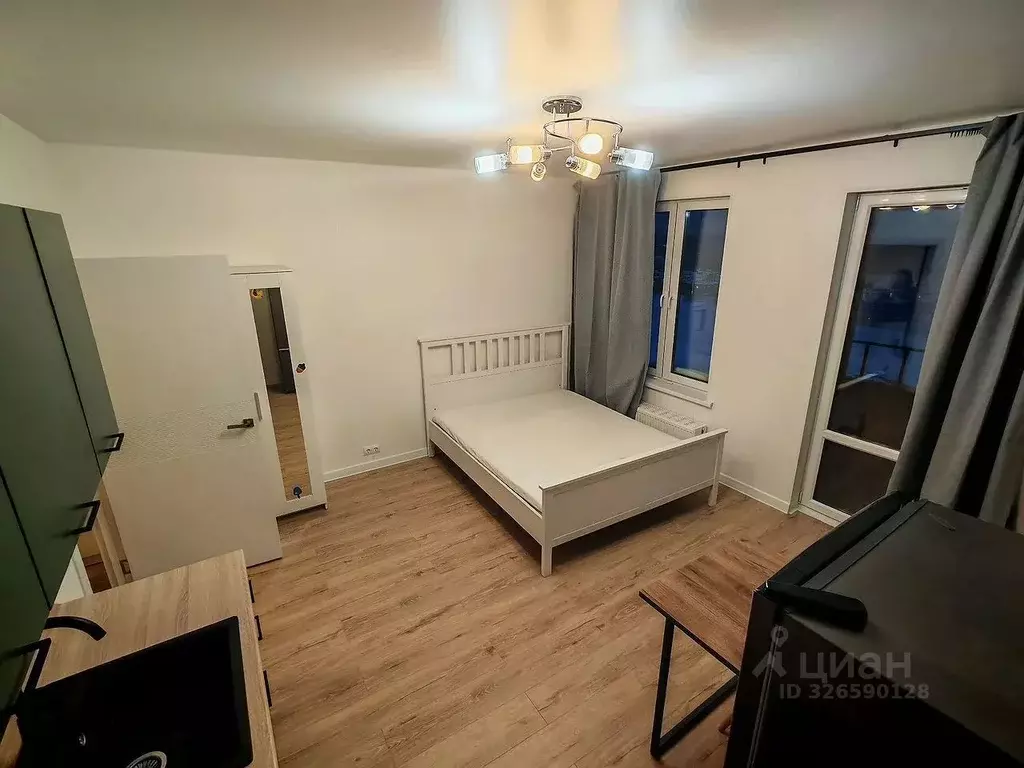 Студия Москва № 61 кв-л, 14 (31.0 м) - Фото 2