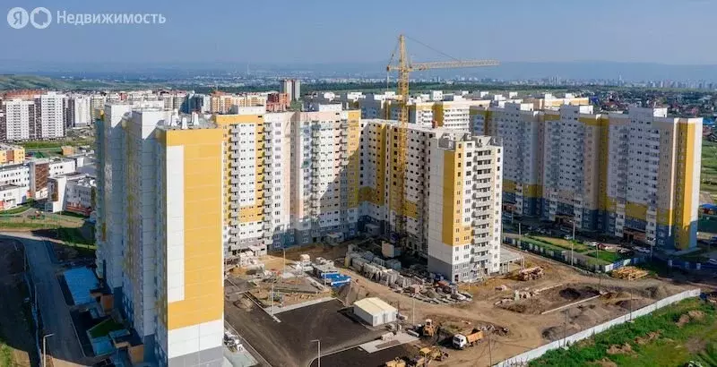 3-комнатная квартира: Красноярск, микрорайон Нанжуль-Солнечный, ... - Фото 1