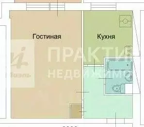 1-к кв. Москва ул. Бестужевых, 7Б (33.0 м) - Фото 2
