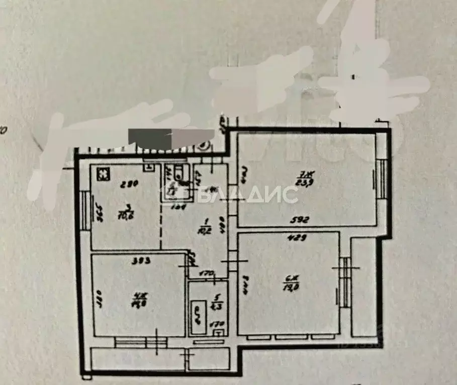 3-к кв. Калининградская область, Калининград Кронштадтская ул., 10 ... - Фото 1