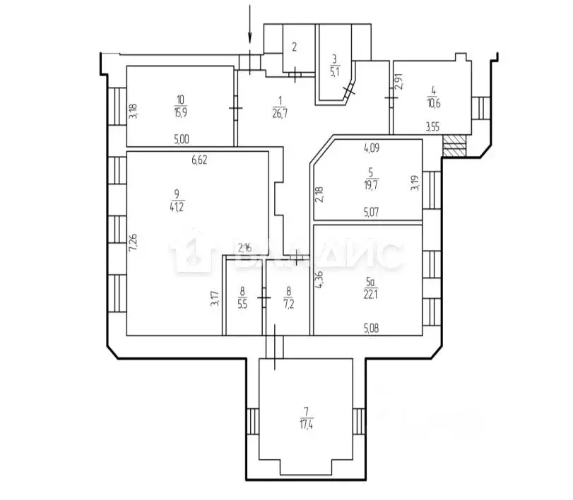 Офис в Москва Яузский бул., 13С3 (171 м) - Фото 2