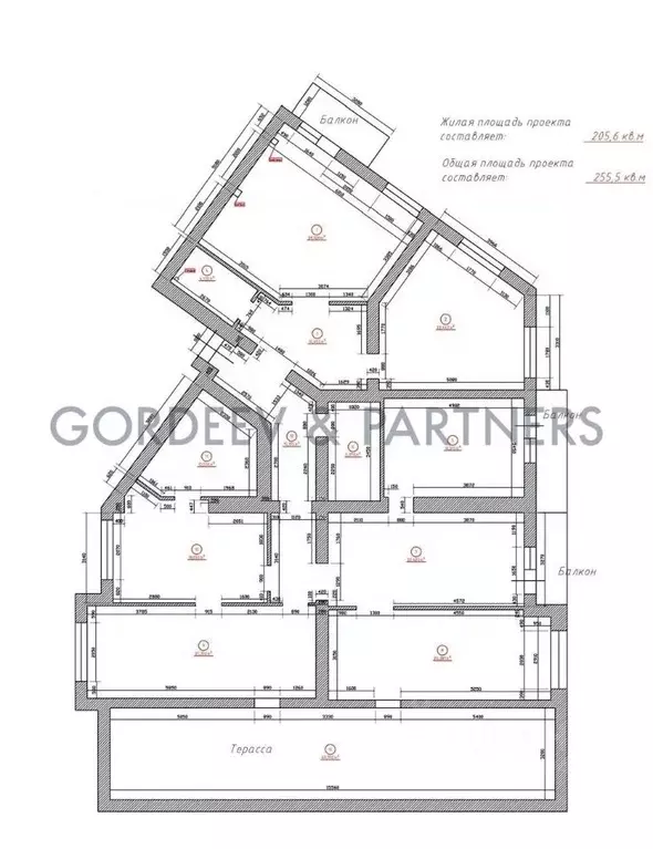 6-к кв. Татарстан, Казань Минская ул., 73к1 (255.0 м) - Фото 2