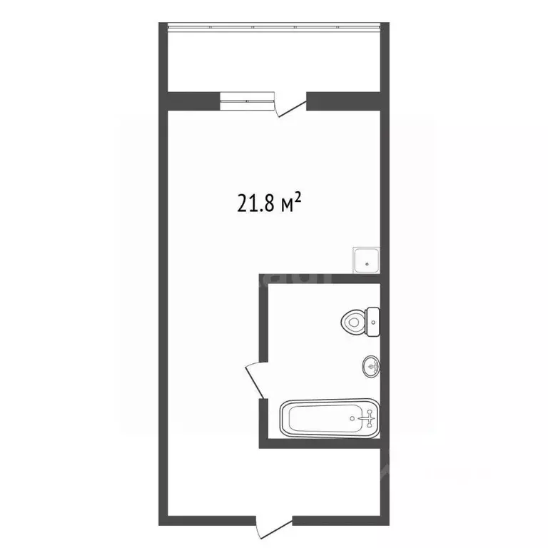 Студия Красноярский край, Красноярск ул. Калинина, 175А (21.8 м) - Фото 1