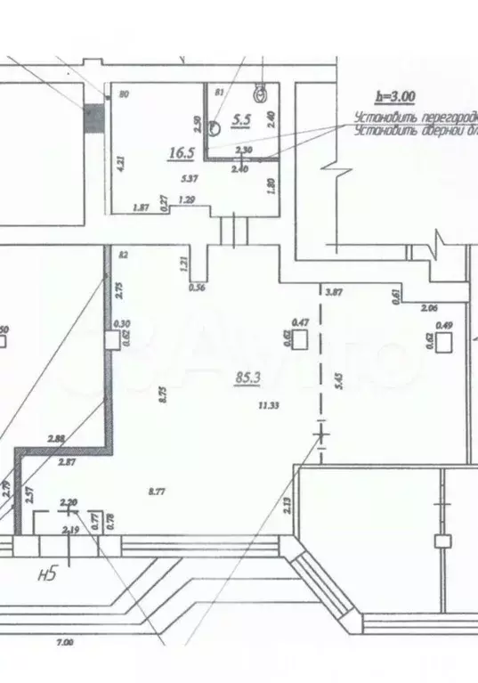Помещение свободного назначения в Самарская область, Самара просп. ... - Фото 2