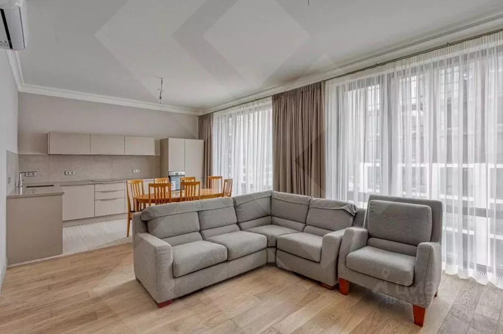 3-к кв. Москва ул. Янковского, 1к3 (103.7 м) - Фото 1