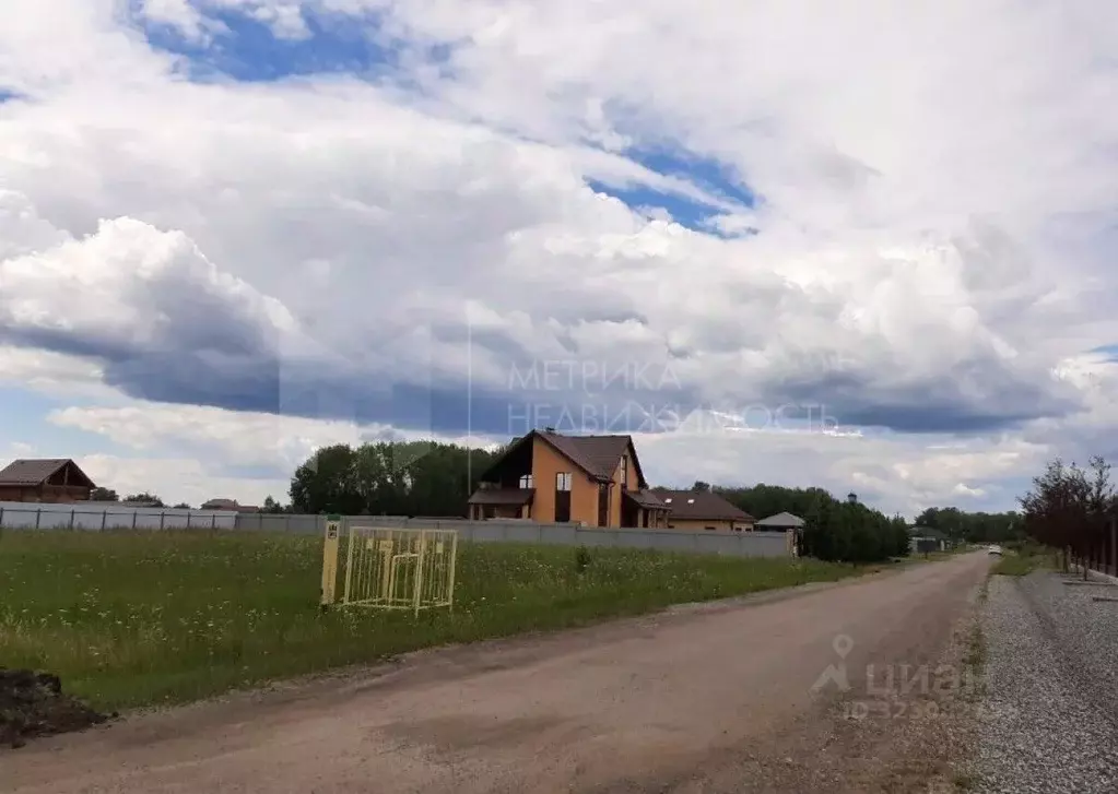 Участок в Тюменская область, Тюменский муниципальный округ, ... - Фото 1