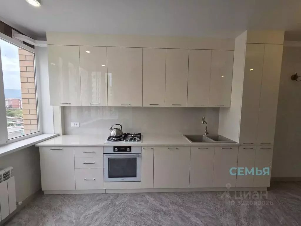 1-к кв. Северная Осетия, Владикавказ ул. Астана Кесаева, 44Е (53.0 м) - Фото 2