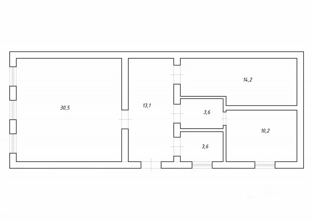 Помещение свободного назначения в Саратовская область, Красный Кут ... - Фото 0