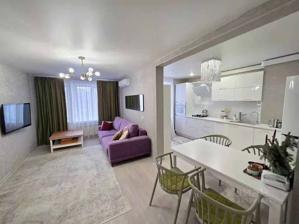 3-к кв. Татарстан, Казань ул. Четаева, 27 (67.0 м) - Фото 2