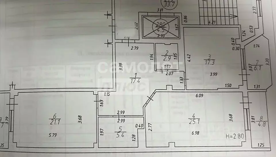 2-к кв. Краснодарский край, Анапа Таманская ул., 24 (106.0 м) - Фото 2