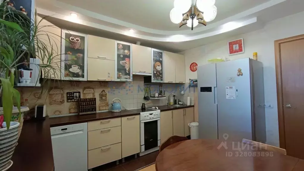 3-к кв. Нижегородская область, Нижний Новгород ул. Родионова, 165к3 ... - Фото 2