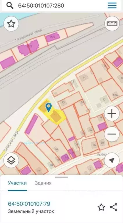 Участок в Саратовская область, Энгельс Северная ул., 13 (6.75 сот.) - Фото 1