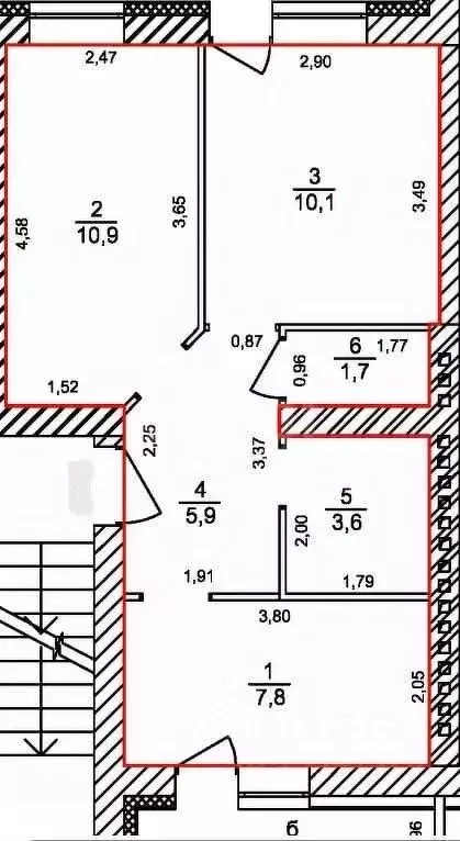 2-к кв. Ульяновская область, Ульяновск ул. Карла Маркса, 63 (40.0 м) - Фото 2
