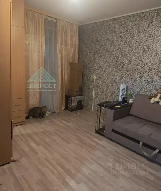 1-к кв. Хакасия, Абакан ул. Маршала Жукова, 74А (33.0 м) - Фото 1