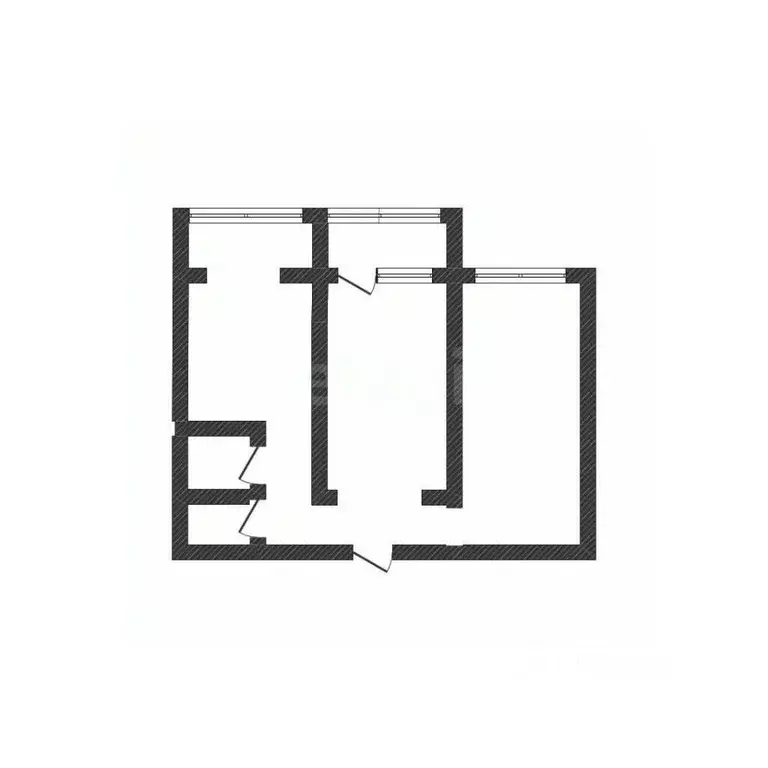 2-к кв. Липецкая область, Липецк ул. Шевченко, 1 (47.0 м) - Фото 1