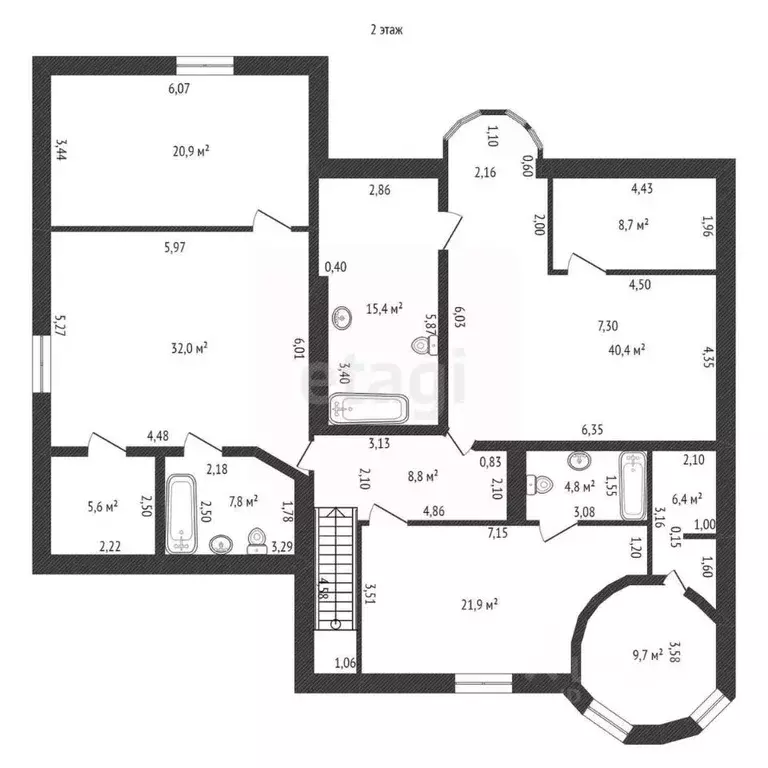 Дом в Башкортостан, Уфа городской округ, с. Нагаево ул. Советская, 54А ... - Фото 2