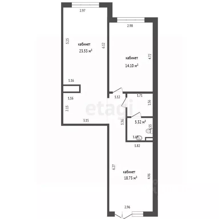 Помещение свободного назначения в Тюменская область, Тюмень ул. ... - Фото 2