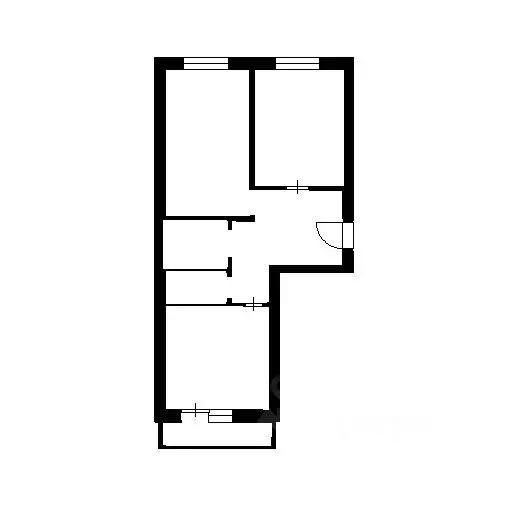 2-к кв. Башкортостан, Уфа ул. Генерала Кусимова, 19/1 (55.7 м) - Фото 2