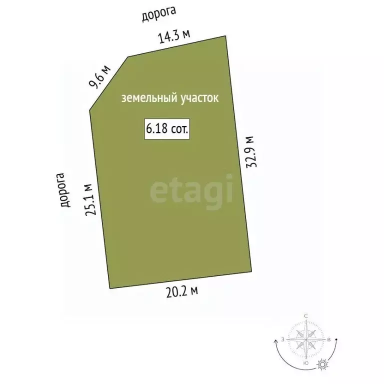 Участок в Московская область, Наро-Фоминский городской округ, Кедрица ... - Фото 1