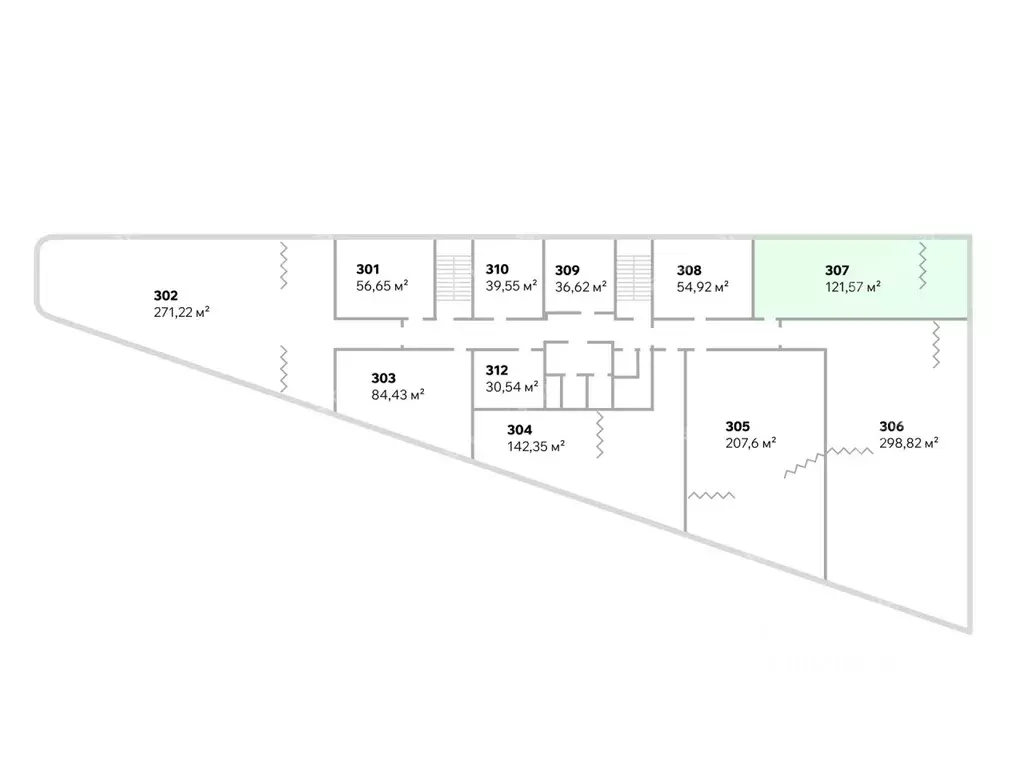 Офис в Санкт-Петербург Гранитная ул., 51 (122 м) - Фото 2