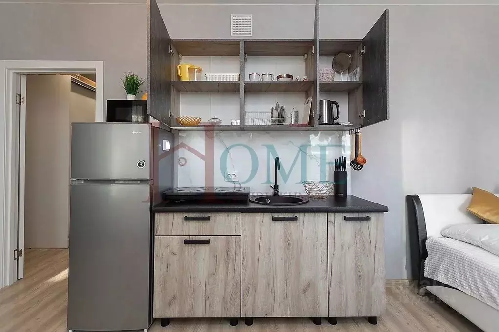 Студия Новосибирская область, Новосибирск ул. Гаранина, 39 (26.4 м) - Фото 2