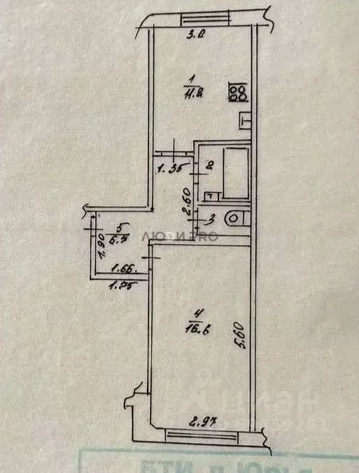 1-к кв. Кировская область, Юрьянский район, Мурыгино пгт Советская ул. ... - Фото 2